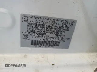 2017 Nissan Note SV with VIN 3N1CE2CP3HL354762, listed as a Copart auction lot 53105445 with 169,442 mi miles and Clean Title. Bid and sale history available at DreamBid. Image 12.
