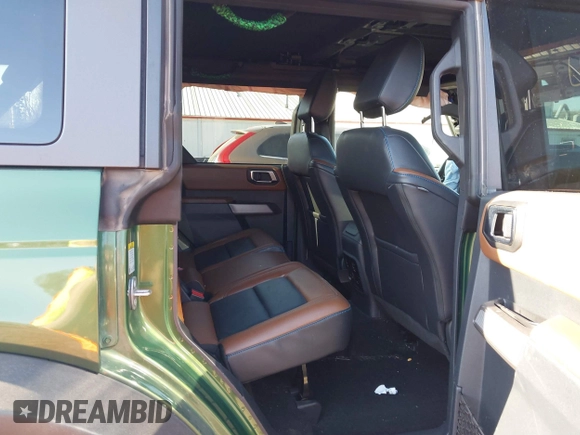 2022 Ford Bronco with VIN 1FMEE5DP9NLB56714, listed as a IAAI auction lot 41766648 with 44,970 mi miles and . Bid and sale history available at DreamBid. Image 8.