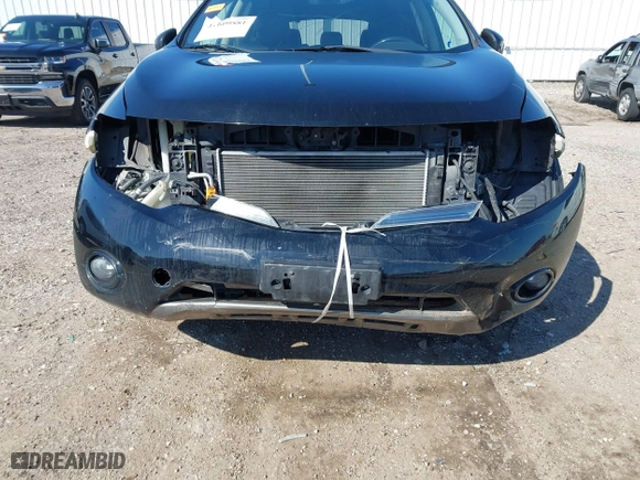 2009 Nissan Murano SL with VIN JN8AZ18W19W149816, listed as a IAAI auction lot 41609881 with 173,415 mi miles. Bid and sale history available at carsss.com. Image 6.