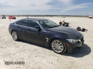 2015 BMW 4 Series 435i with VIN WBA4B1C52FD955115, listed as a Copart auction lot 49230965 with 91,383 mi miles and Salvage title. Bid and sale history available at DreamBid. Image 4.