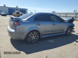 2016 Mitsubishi Lancer GT with VIN JA32U8FW3GU009039, listed as a Copart auction lot 49554555 with 119,207 mi miles and Salvage Title. Bid and sale history available at carsss.com. Image 3.
