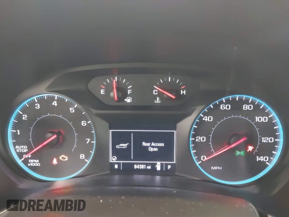 2018 Chevrolet Equinox LT with VIN 2GNAXSEV4J6270350, listed as a IAAI auction lot 41829987 with 64,381 mi miles. Bid and sale history available at carsss.com. Image 7.