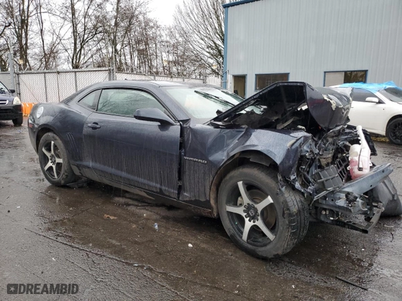 2013 Chevrolet Camaro LS with VIN 2G1FE1E38D9140385, listed as a Copart auction lot 85150574 with 0 mi miles and Salvage Title. Bid and sale history available at carsss.com. Image 4.
