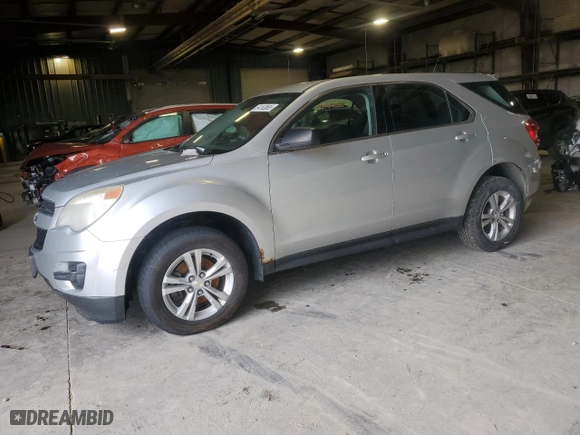 2012 Chevrolet Equinox LS with VIN 2GNALBEK5C6351040, listed as a Copart auction lot 54163865 with 137,620 mi miles and Clean Title. Bid and sale history available at carsss.com. Image 1.