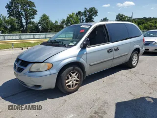 2005 Dodge Caravan SE with VIN 1D4GP24R55B224703, listed as a Copart auction lot 63104185 with 211,851 mi miles and Salvage title. Bid and sale history available at DreamBid. Image 1.