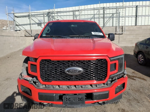 2018 Ford F-150 XL with VIN 1FTEW1EG1JKC92392, listed as a Copart auction lot 50644815 with 120,679 mi miles and Clean Title. Bid and sale history available at carsss.com. Image 5.