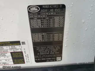 2024 Land Rover Defender S with VIN SALEJ7EX4R2283949, listed as a Copart auction lot 83841744 with 9,824 mi miles and Salvage Title. Bid and sale history available at carsss.com. Image 15.