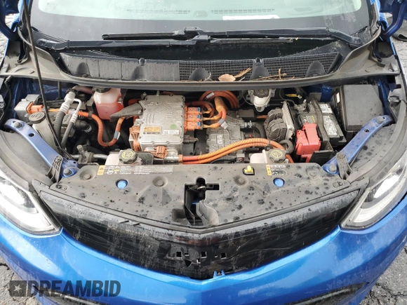 2019 Chevrolet Bolt EV LT with VIN 1G1FY6S08K4111029, listed as a Copart auction lot 59609955 with 97,312 mi miles and Clean title. Bid and sale history available at DreamBid. Image 11.
