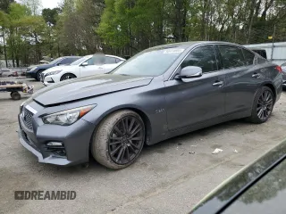 2016 Infiniti Q50 Red Sport 400 с VIN JN1FV7AP2GM420431, выставлен на аукционе Copart как лот 50414855 с пробегом 148 993 миль миль и Списание • Salvage title. История ставок и продаж доступна на DreamBid. Изображение 1.