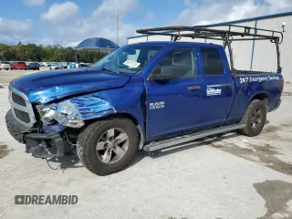 2018 Ram 1500 Tradesman with VIN 1C6RR6FT2JS211103, listed as a Copart auction lot 85976124 with 347,748 mi miles and Salvage title. Bid and sale history available at DreamBid. Image 1.