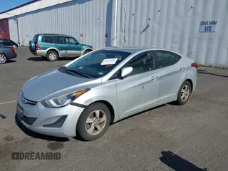 2015 Hyundai Elantra SE with VIN 5NPDH4AE0FH581281, listed as a IAAI auction lot 42762916 with 131,187 mi miles and . Bid and sale history available at DreamBid. Image 2.