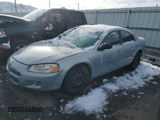 2002 Dodge Stratus SE with VIN 1B3EL36X02N105096, listed as a Copart auction lot 80395334 with 193,298 mi miles and Clean Title. Bid and sale history available at carsss.com. Image 1.