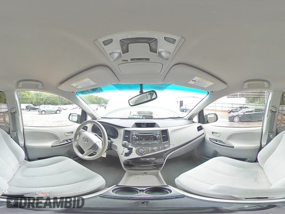 2012 Toyota Sienna LE AAS with VIN 5TDKK3DC8CS224112, listed as a Copart auction lot 59701725 with 200,726 mi miles and Salvage title. Bid and sale history available at DreamBid. Image 15.