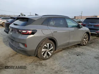 2023 Volkswagen ID.4 Pro with VIN 1V2CMPE83PC016631, listed as a Copart auction lot 88873725 with 38,809 mi miles and Salvage Title. Bid and sale history available at DreamBid. Image 3.