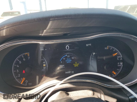 2018 Jeep Grand Cherokee Overland with VIN 1C4RJFCG8JC418368, listed as a Copart auction lot 50014005 with 34,287 mi miles and Salvage Title. Bid and sale history available at carsss.com. Image 9.