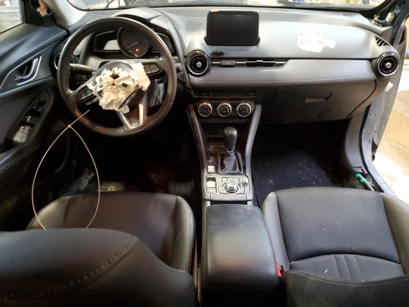 2019 Mazda CX-3 Touring with VIN JM1DKFC73K1419982, listed as a Copart auction lot 50955745 with 0 mi miles and Salvage Title. Bid and sale history available at carsss.com. Image 8.