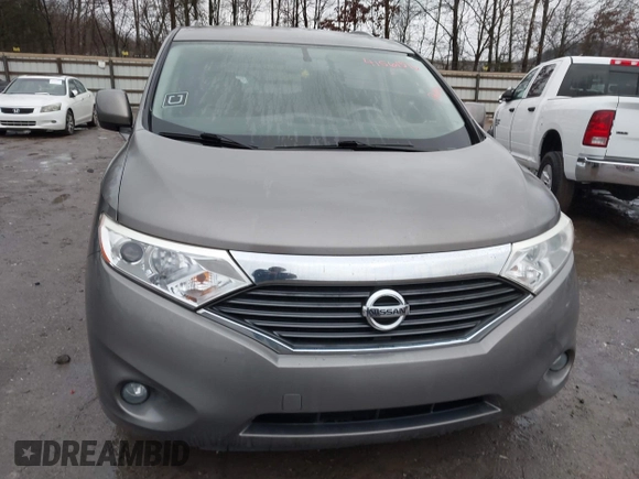 2014 Nissan Quest S with VIN JN8AE2KP0E9107133, listed as a IAAI auction lot 41561516 with 227,656 mi miles and . Bid and sale history available at DreamBid. Image 6.