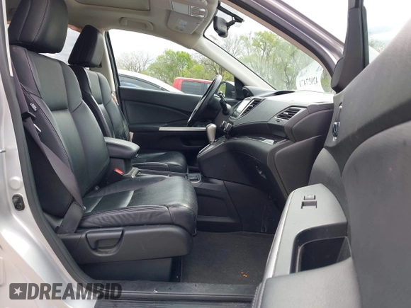 2015 Honda CR-V EX-L with VIN 2HKRM3H72FH538452, listed as a IAAI auction lot 42027471 with 66,348 mi miles. Bid and sale history available at carsss.com. Image 5.