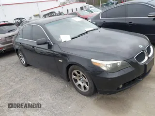 2004 BMW 5 Series 525i with VIN WBANA53544B175527, listed as a IAAI auction lot 41858627 with 149,533 mi miles. Bid and sale history available at carsss.com. Image 1.