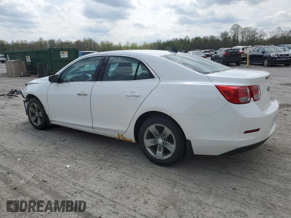 2014 Chevrolet Malibu LS with VIN 1G11B5SL3EU140216, listed as a Copart auction lot 54949105 with 108,363 mi miles and Salvage Title. Bid and sale history available at DreamBid. Image 2.