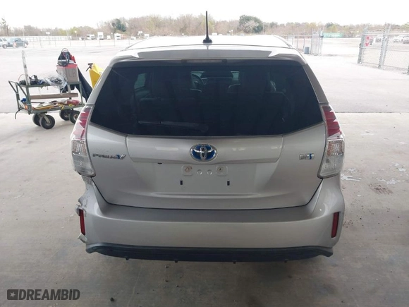 2017 Toyota Prius v Two with VIN JTDZN3EU9HJ070219, listed as a IAAI auction lot 41358297 with 209,303 mi miles. Bid and sale history available at carsss.com. Image 16.