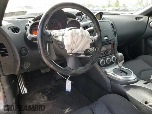 2016 Nissan 370Z with VIN JN1AZ4EH4GM934796, listed as a Copart auction lot 53451825 with 48,086 mi miles and Salvage Title. Bid and sale history available at carsss.com. Image 8.