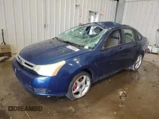 2009 Ford Focus SE with VIN 1FAHP35N59W205902, listed as a Copart auction lot 53759505 with 167,827 mi miles and Non Repairable. Bid and sale history available at carsss.com. Image 1.