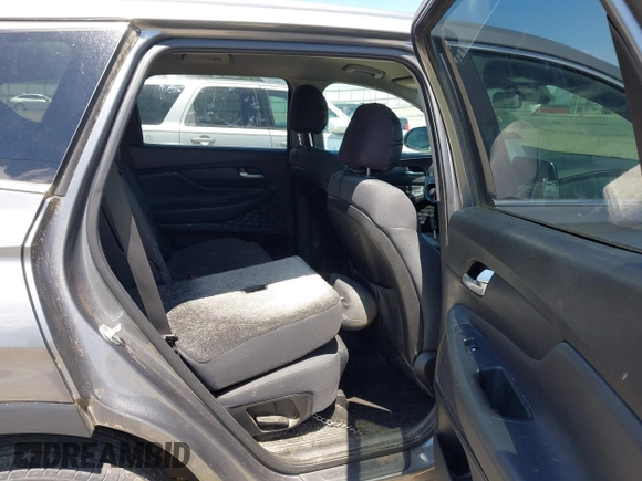 2019 Hyundai Santa Fe SE with VIN 5NMS23AD3KH083786, listed as a IAAI auction lot 42196828 with Not Provided miles and . Bid and sale history available at DreamBid. Image 8.