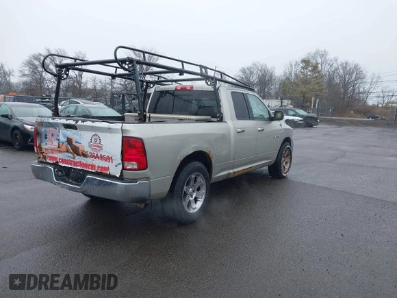 2010 Dodge 1500 SLT z VIN 1D7RV1GP3AS197145, wystawiony jako IAAI lot #41837884 z przebiegiem 241 378 mil mil oraz . Historia ofert i sprzedaży dostępna na DreamBid. Obrazek 4.