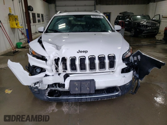 2018 Jeep Cherokee Limited with VIN 1C4PJMDX1JD571369, listed as a Copart auction lot 42964195 with 119,798 mi miles and Salvage Title. Bid and sale history available at carsss.com. Image 5.
