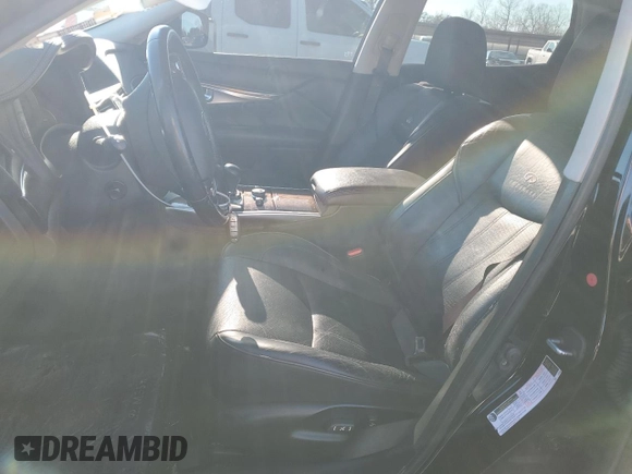 2012 Infiniti M Hybrid with VIN JN1EY1AP8CM910933, listed as a Copart auction lot 46451185 with 157,049 mi miles and Salvage title. Bid and sale history available at DreamBid. Image 7.