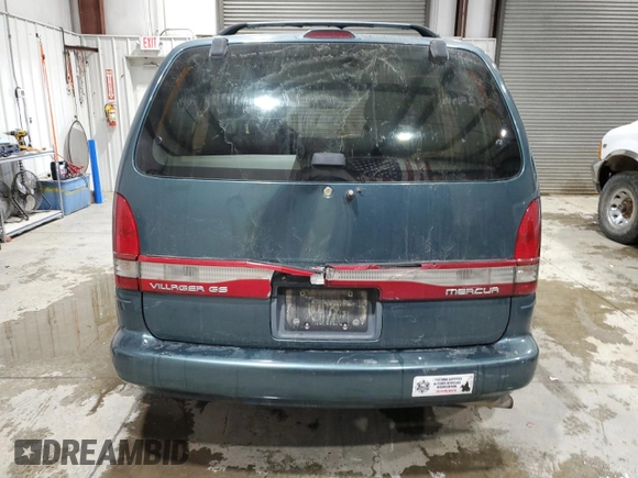 1997 Mercury Villager GS z VIN 4M2DV1119VDJ45855, wystawiony jako Copart lot #41865245 z przebiegiem 202 793 mil mil oraz Czysty tytuł • Clean title. Historia ofert i sprzedaży dostępna na DreamBid. Obrazek 6.