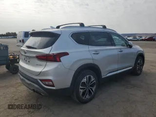 2019 Hyundai Santa Fe Ultimate with VIN 5NMS5CAA9KH021256, listed as a Copart auction lot 48920435 with 106,823 mi miles and Clean Title. Bid and sale history available at carsss.com. Image 3.