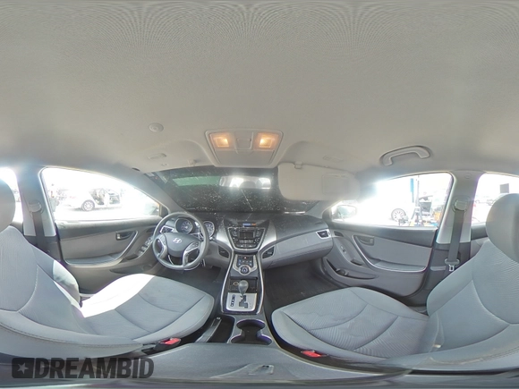 2013 Hyundai Elantra GLS with VIN 5NPDH4AE2DH408021, listed as a Copart auction lot 60660675 with 75,026 mi miles and Salvage title. Bid and sale history available at DreamBid. Image 14.