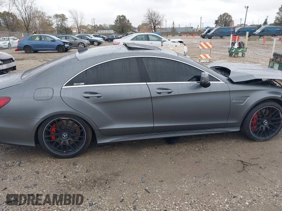 2017 Mercedes-Benz CLS-Class CLS 63 AMG S-Model with VIN WDDLJ7GB9HA193898, listed as a IAAI auction lot 40832916 with 99,851 mi miles. Bid and sale history available at carsss.com. Image 13.