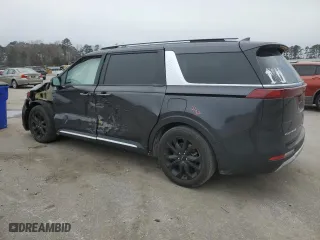 2022 Kia Carnival SX with VIN KNDNE5H34N6188335, listed as a Copart auction lot 88287625 with 33,342 mi miles and Salvage Title. Bid and sale history available at carsss.com. Image 2.