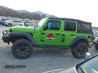 2018 Jeep Wrangler Unlimited Sport с VIN 1C4HJXDN6JW293075, выставлен на аукционе IAAI как лот 41786253 с пробегом 87 187 миль миль и . История ставок и продаж доступна на DreamBid. Изображение 15.