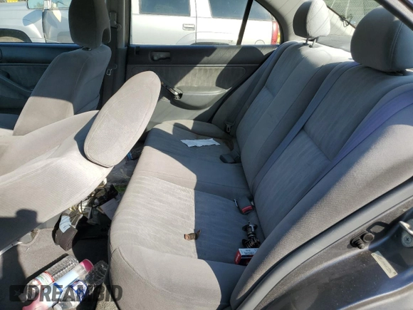2004 Honda Civic LX with VIN 2HGES16594H622236, listed as a Copart auction lot 55475285 with 175,288 mi miles and Clean Title. Bid and sale history available at carsss.com. Image 10.