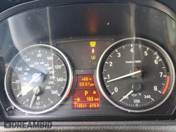 2011 BMW 3 Series 328i xDrive with VIN WBAKF5C53BE655025, listed as a Copart auction lot 46486785 with 113,321 mi miles and Salvage Title. Bid and sale history available at carsss.com. Image 9.
