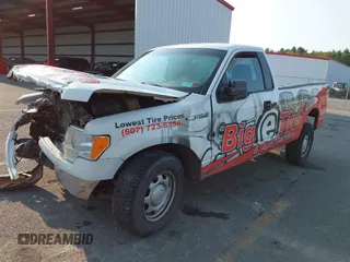 2013 Ford F-150 XL with VIN 1FTNF1CF8DKF22685, listed as a IAAI auction lot 40300889 with 212,575 mi miles. Bid and sale history available at carsss.com. Image 18.