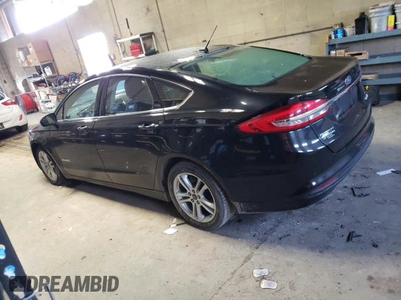 2018 Ford Fusion Hybrid SE with VIN 3FA6P0LU2JR127165, listed as a Copart auction lot 45868443 with 106,210 mi miles. Bid and sale history available at carsss.com. Image 2.