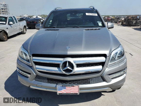 2015 Mercedes-Benz GL-Class GL 450 with VIN 4JGDF6EE6FA501612, listed as a Copart auction lot 73176283 with 73,216 mi miles. Bid and sale history available at carsss.com. Image 5.