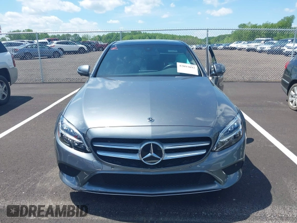 2021 Mercedes-Benz C 300 with VIN W1KWF8DBXMR645829, listed as a IAAI auction lot 42093092 with 25,768 mi miles and . Bid and sale history available at carsss.com. Image 12.
