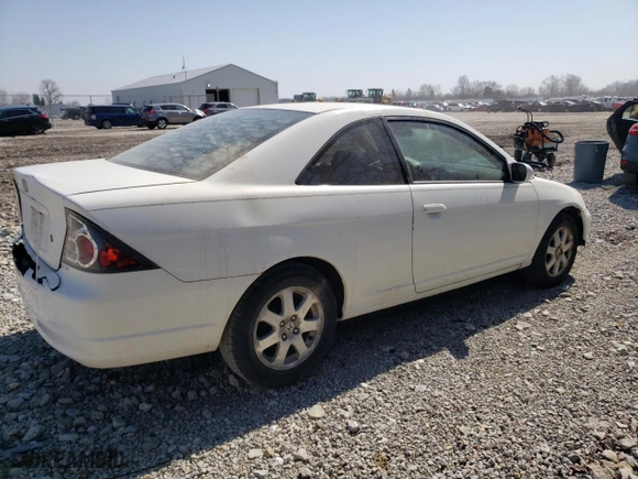 2003 Honda Civic EX with VIN 1HGEM229X3L009276, listed as a Copart auction lot 48047905 with 317,240 mi miles and Salvage Title. Bid and sale history available at carsss.com. Image 3.