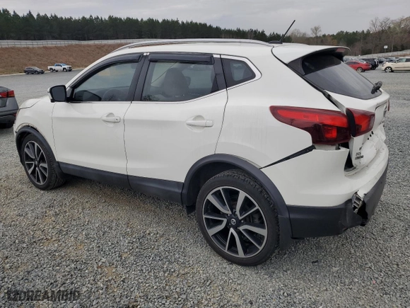 2017 Nissan Rogue Sport SL with VIN JN1BJ1CR7HW109413, listed as a Copart auction lot 49989025 with 75,154 mi miles and Salvage Title. Bid and sale history available at carsss.com. Image 2.
