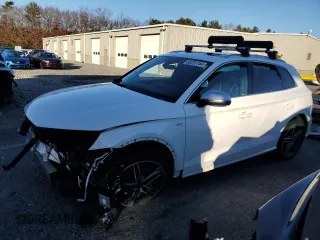2018 Audi SQ5 Premium Plus with VIN WA1A4AFY4J2213996, listed as a Copart auction lot 83231744 with Not Provided miles and Salvage Title. Bid and sale history available at DreamBid. Image 1.