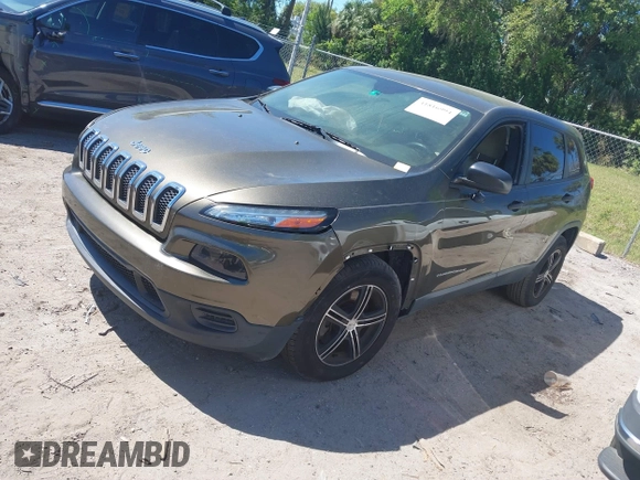 2015 Jeep Cherokee Sport z VIN 1C4PJLAB0FW517074, wystawiony jako IAAI lot #41816994 z przebiegiem Nie podano mil oraz . Historia ofert i sprzedaży dostępna na DreamBid. Obrazek 2.