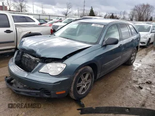 2007 Chrysler Pacifica z VIN 2A8GF48X27R127699, wystawiony jako Copart lot #46501355 z przebiegiem 133 606 mil mil oraz Czysty tytuł • Clean title. Historia ofert i sprzedaży dostępna na DreamBid. Obrazek 1.