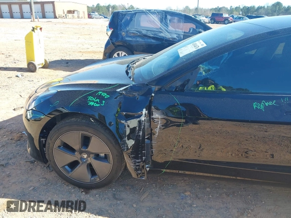 2023 Tesla Model 3 Long Range with VIN 5YJ3E1EB6PF634116, listed as a IAAI auction lot 41814670 with 47,801 mi miles and . Bid and sale history available at DreamBid. Image 6.