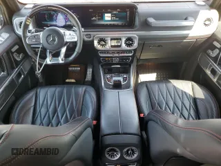 2021 Mercedes-Benz G with VIN W1NYC7HJ1MX384652, listed as a Copart auction lot 53282425 with 92,829 mi miles and Salvage Title. Bid and sale history available at carsss.com. Image 8.